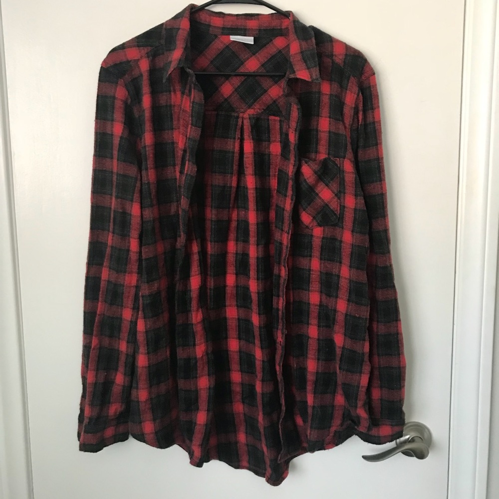 Red & Black Plaid Flannel
